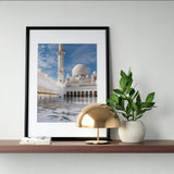 Islam Islamic Premium Poster Moschee Mosque Sheikh Zayed Abu Dhabi UAE  Salam Artworks