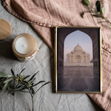 Manifesto del monumento "Taj Mahal"