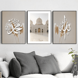 Triplett 'Allah & Muhammad' Pampasgras Poster-Set