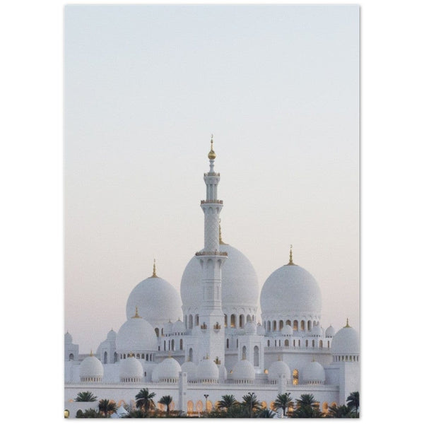 Moschee Mosque Sheikh Zayed Abu Dhabi UAE Islam Islamic Premium Poster Salam Artworks