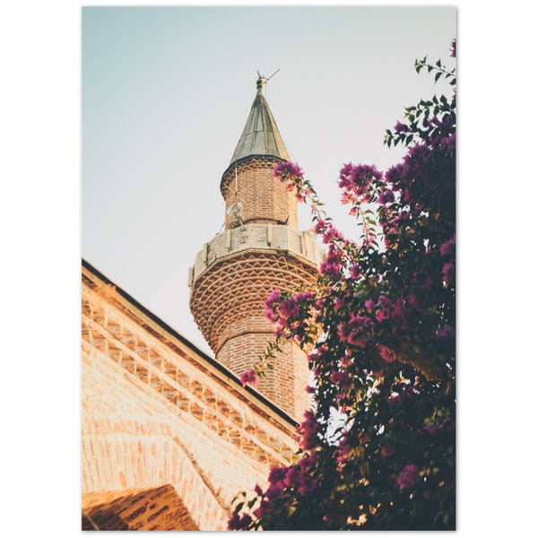 Minaret Mosque Islam Islamic Premium Poster Sepia Salam Artworks