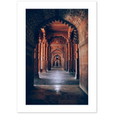 Oriental Corridor Premium Poster Salam ArtworksJama Mosque Masjid Fatehpur Sikri India Islam Islamic Architecture Premium Poster Salam Artworks