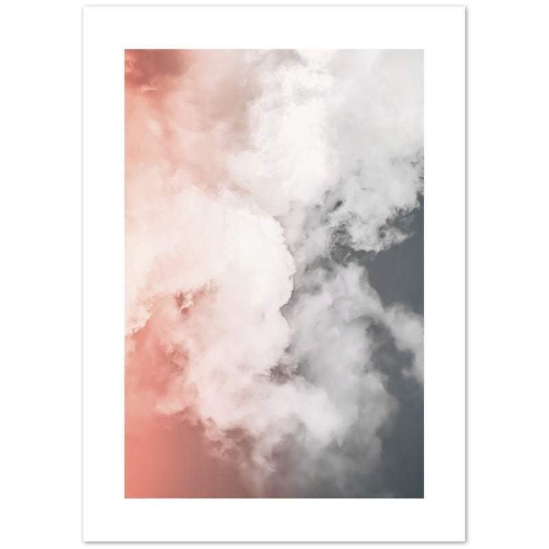 Affiche du ciel de couleur cloudscreen