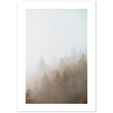Nebel landschap 'nevel' poster