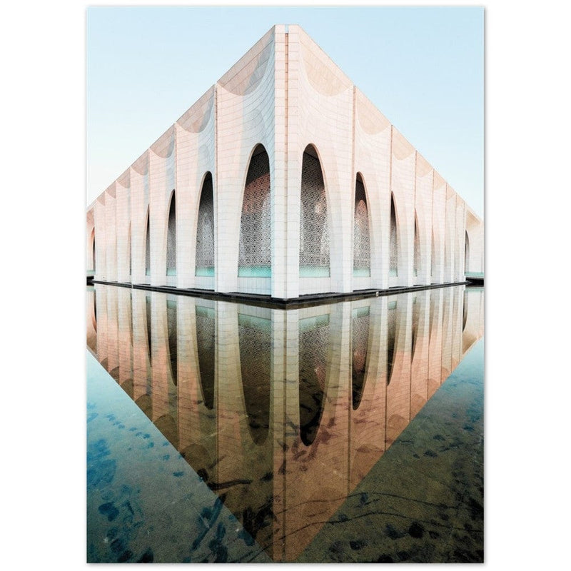 Modern Architecture Mosque Islam Islamic Premium Poster Salam Artworks